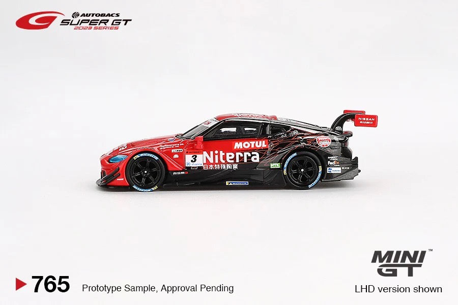 MINI GT 1:64 Nissan Z GT500 #3 "Niterra MOTUL Z" NDDP Racing 2023 SUPER GT SERIES