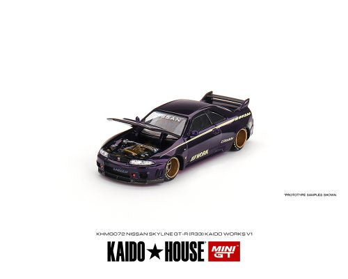 (Preorder) Kaido House x Mini GT 1:64 Nissan Skyline GT-R (R33) Kaido Works V1