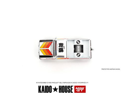 (Preorder) Kaido House x Mini GT 1:64 Chevrolet Silverado Kaido Works V1