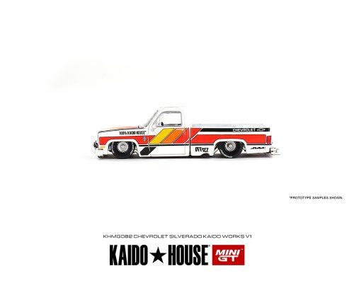 (Preorder) Kaido House x Mini GT 1:64 Chevrolet Silverado Kaido Works V1