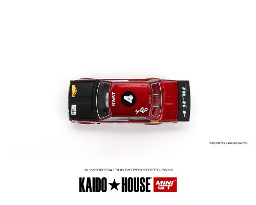 (Preorder) Kaido House x Mini GT 1:64 Datsun 510 Pro Street JPN V1