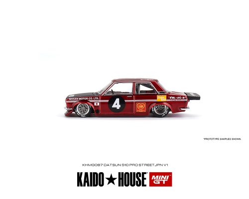 (Preorder) Kaido House x Mini GT 1:64 Datsun 510 Pro Street JPN V1