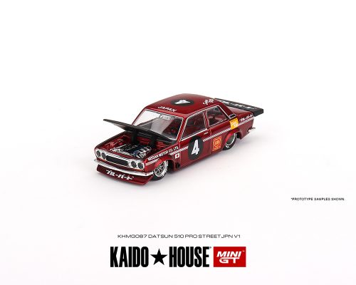 (Preorder) Kaido House x Mini GT 1:64 Datsun 510 Pro Street JPN V1