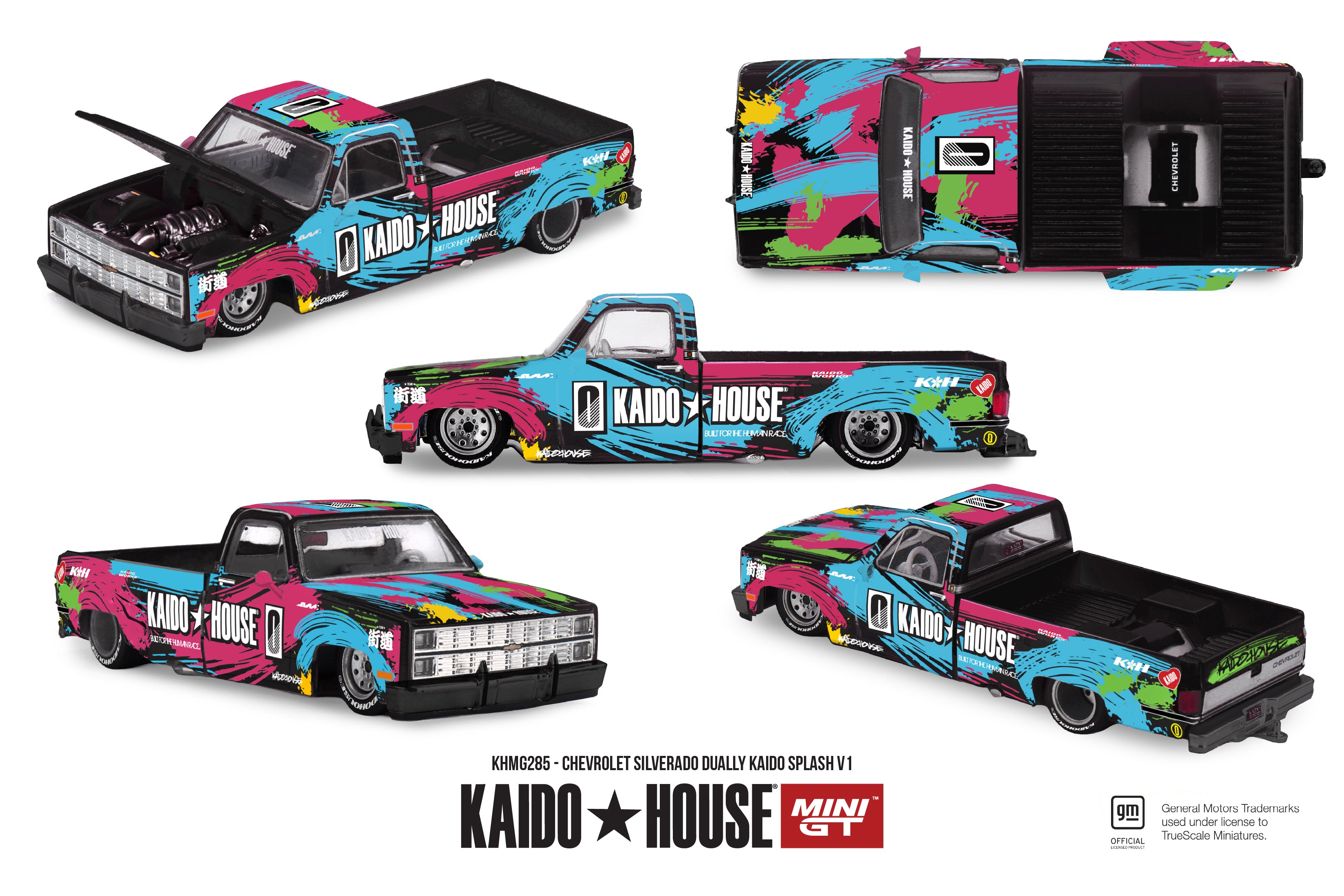 ミニカー KAIDO HOUSE Chevrolet Silverado Dually Preorder) Kaido House x Mini GT 1:64 Chevrolet Silverado Dually