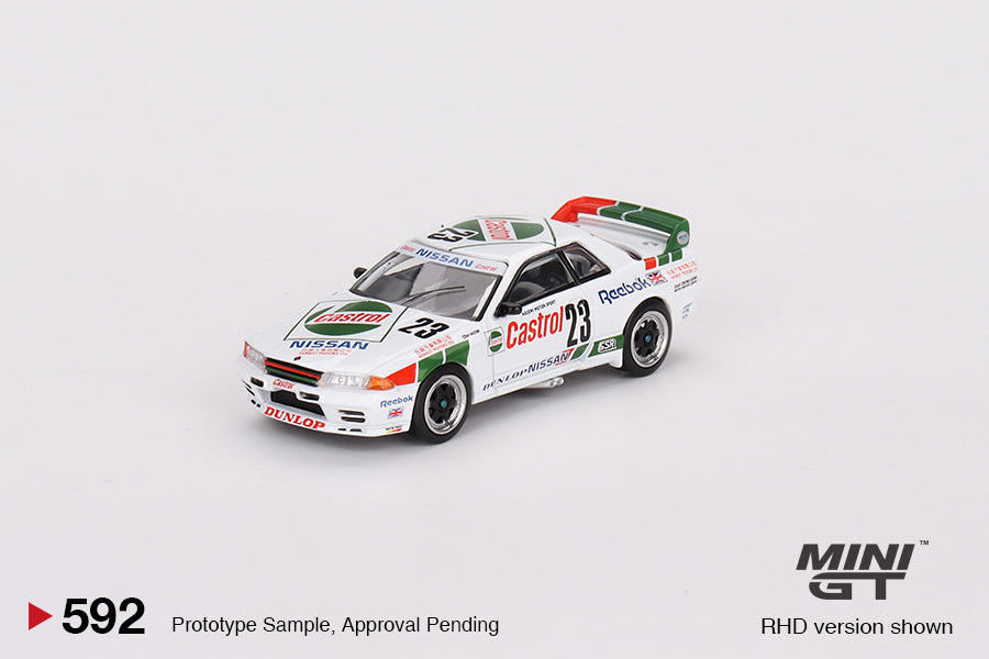 (Preorder) Mini GT Nissan Skyline GT-R (R32) Gr. A #23 1990 Macau Guia Race Winner (NOT USA BLISTER PACK)