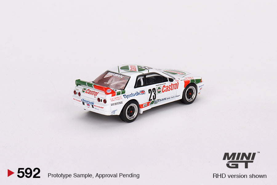 (Preorder) Mini GT Nissan Skyline GT-R (R32) Gr. A #23 1990 Macau Guia Race Winner (NOT USA BLISTER PACK)