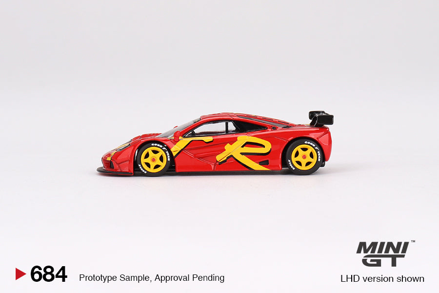 (Preorder) Mini GT McLaren F1 GTR 1996 Presentation (NOT USA BLISTER PACK)