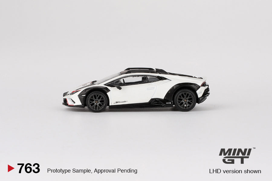 Mini GT Lamborghini Huracán Sterrato Bianco Asopo (763)