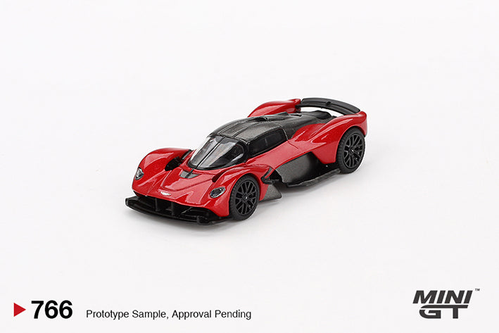 Mini GT Aston Martin Valkyrie Hyper Red (766)