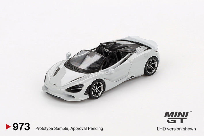 Mini GT 1:64 McLaren 750S Spider Cirrus Grey