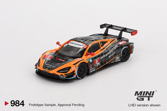 (Preorder) Mini GT 1:64 McLaren 720S GT3 Evo Pfaff Motorsports 2024 IMSA Daytona 24 Hrs