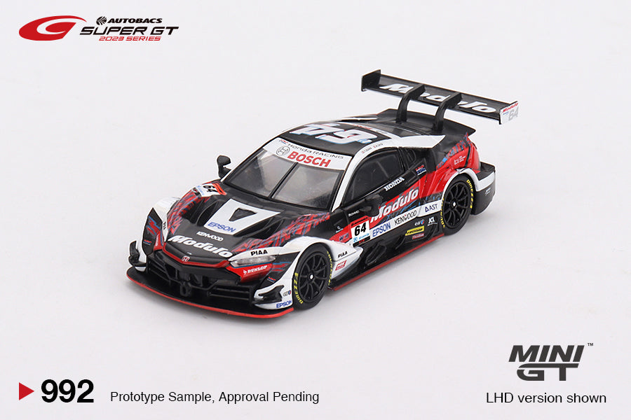 (Preorder) Mini GT 1:64 Honda NSX-GT "Type S" GT500 #64 "Modulo NSX-GT"Modulo Nakajima Racing 2023 SUPER GT Series / SUPER GT Blister Packaging