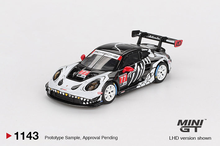 (Preorder) Mini GT 1:64 Porsche 911 GT3 R #77 AO Racing 2025 IMSA Petit Le Mans