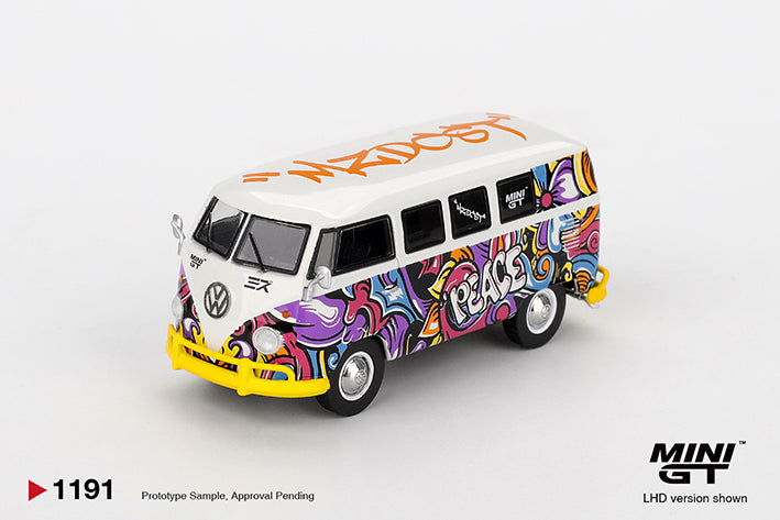 (Preorder) Mini GT 1:64 Volkswagen T1 Microbus Mizu Design - MGT01191