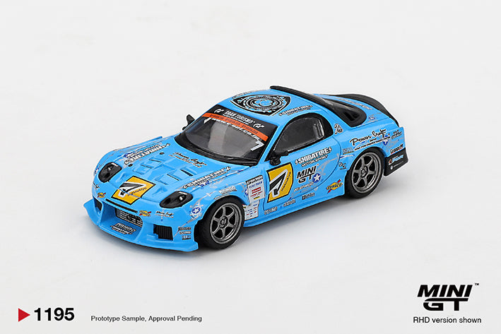 (Preorder) Mini GT 1:64 Mazda RX-7 RE-Amemiya 2025 D1GP - MGT01195