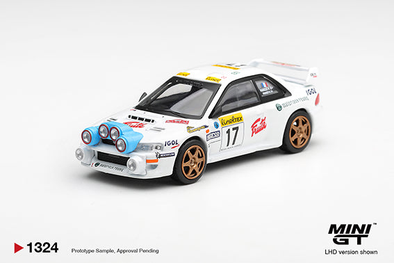 (Preorder) Mini GT 1:64 Subaru Impreza WRC98 #17 1999 Rally Monte-Carlo - MGT01324