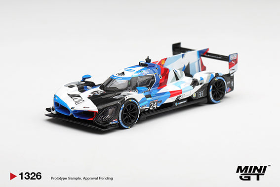 (Preorder) Mini GT 1:64 BMW M Hybrid V8 GTP #24 BMW M Team RLL 2024 IMSA Daytona 24 Hrs - MGT01326
