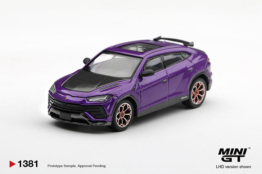 (Preorder) Mini GT 1:64 Lamborghini Urus Performante Viola Pasifae - MGT01381