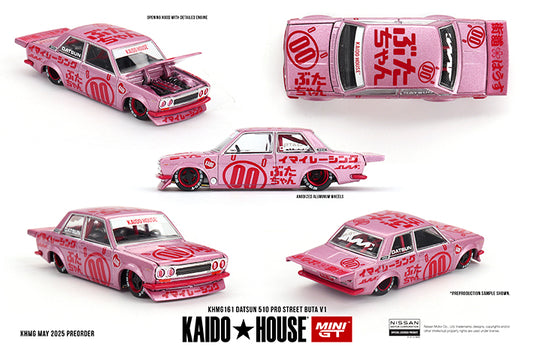 (Preorder) Kaido House x Mini GT 1:64 Datsun 510 Pro Street Buta V1