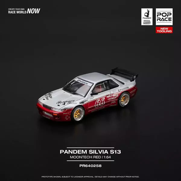 Pop Race 1:64 Pandem S13 PR64-258
