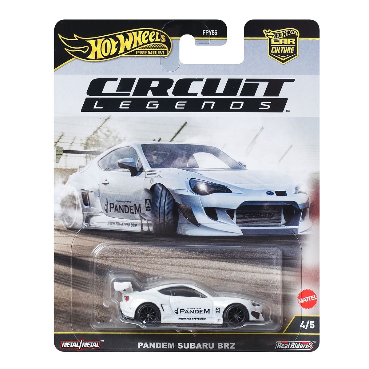 Hot Wheels Circuit Legends Pandem Subaru BRZ