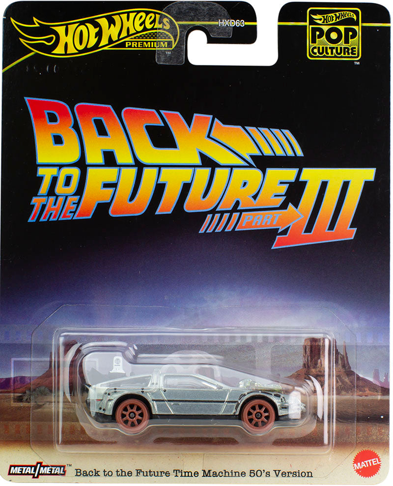 Hot Wheels Pop Culture A Case 'Back to the Future Time Machine'