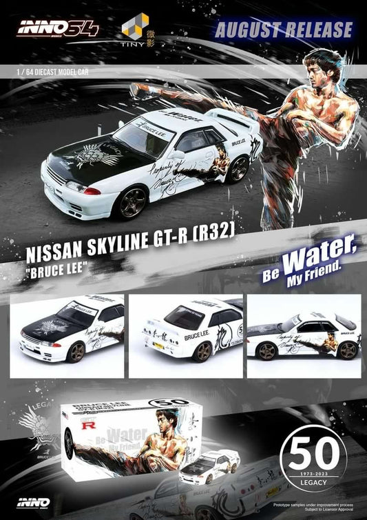 INNO64 Nissan Skyline GT-R (R32) "Bruce Lee"