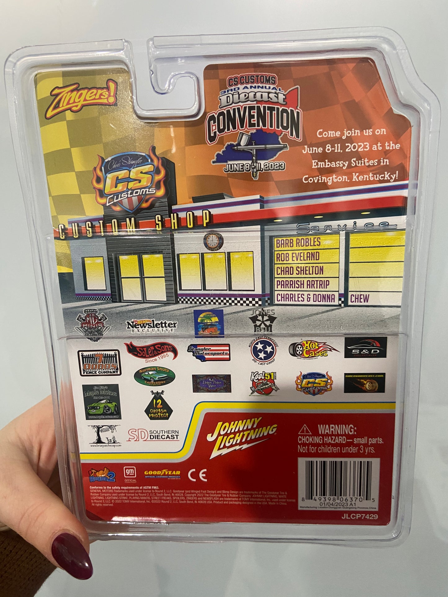 CS Customs 3rd Annual Diecast Convention Special Edition 3pk (NO DECO)