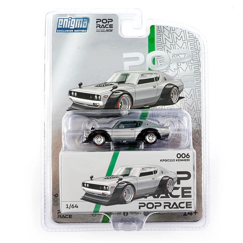 Pop Race KPGC100 Kenmeri Raw Metal