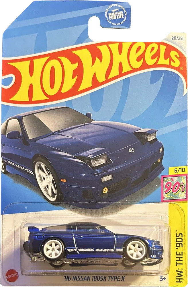 Hot Wheels '96 Nissan 180SX Type X Super Treasure Hunt