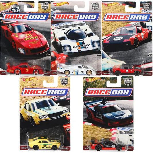 Hot Wheels Car Culture Race Day Set
