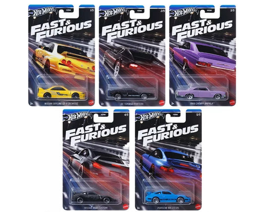 Hot Wheels Fast and Furious 2024 Silver Series