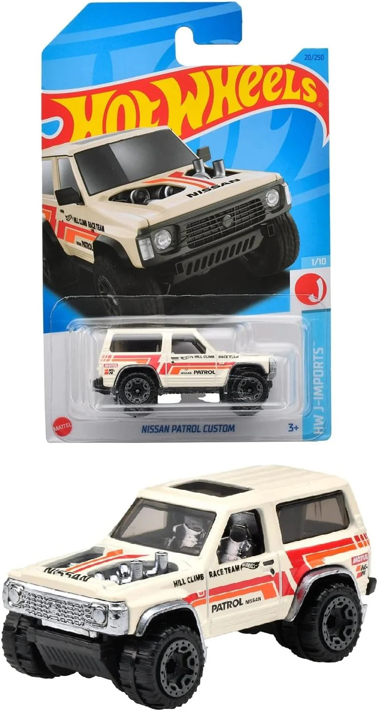 Hot Wheels Nissan Patrol Custom White