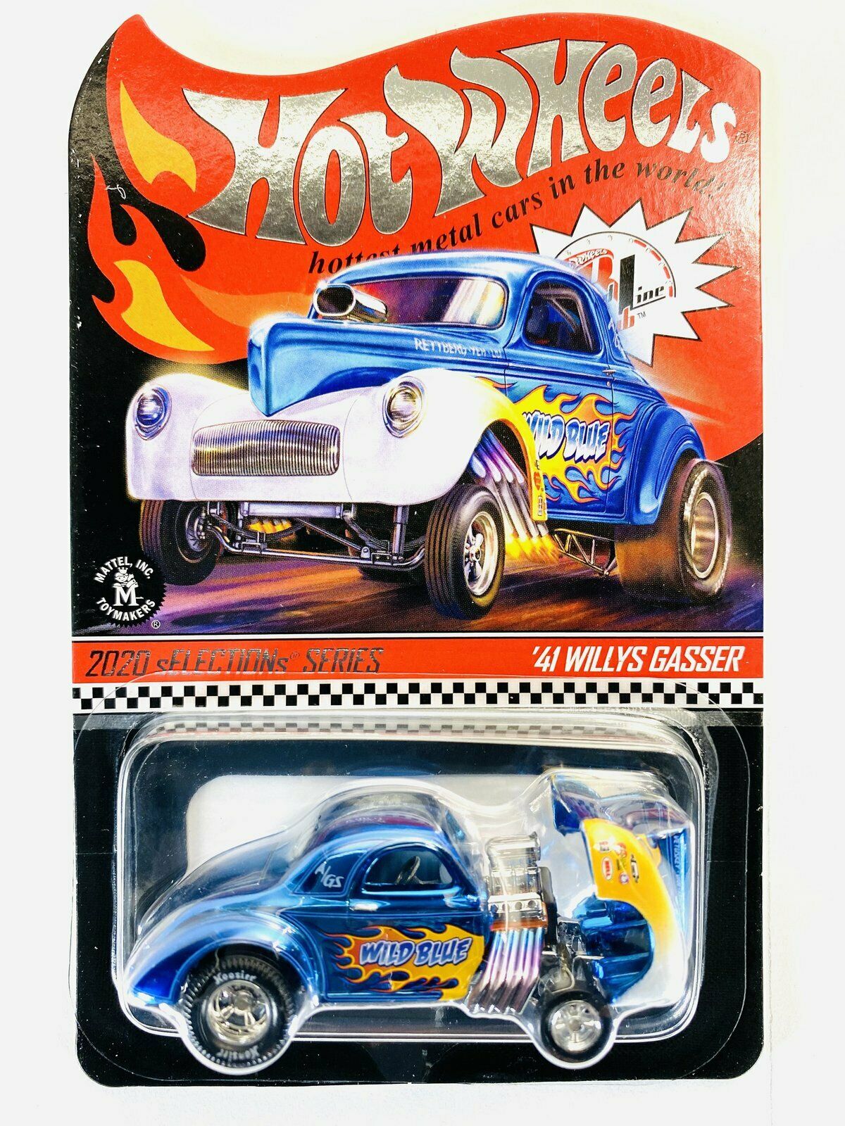 Hot Wheels 2020 RLC 41' Willys Gasser Southern Diecast