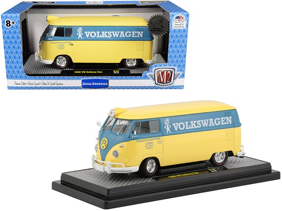 M2 Machines 1:24 1960 VW Delivery Van - Volkswagen Auto Thentics