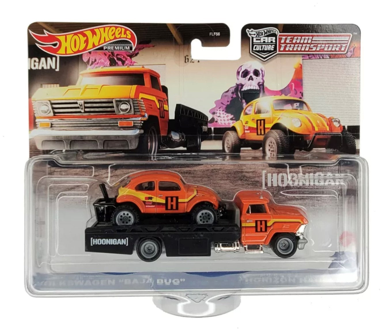 Hot Wheels Team Transporter *Volkswagen Baja Bug & Horizon Hauler*1:64*HOONIGAN