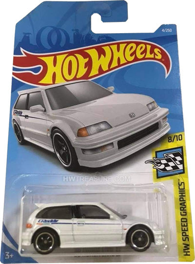 Hot Wheels 2019 Honda Civic EF Super Treasure Hunt