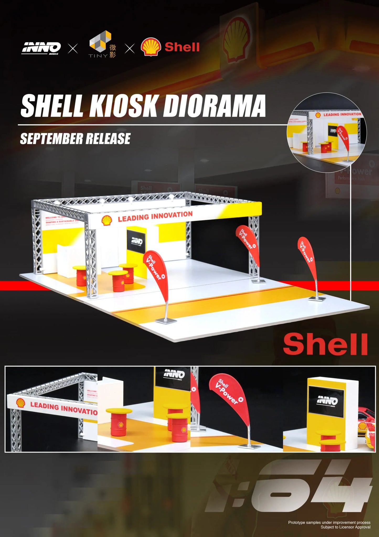 INNO64 “SHELL” KIOSK DIORAMA