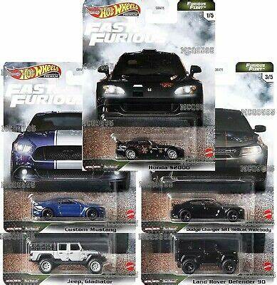 Hot Wheels Premium Fast & Furious Furious Fleet