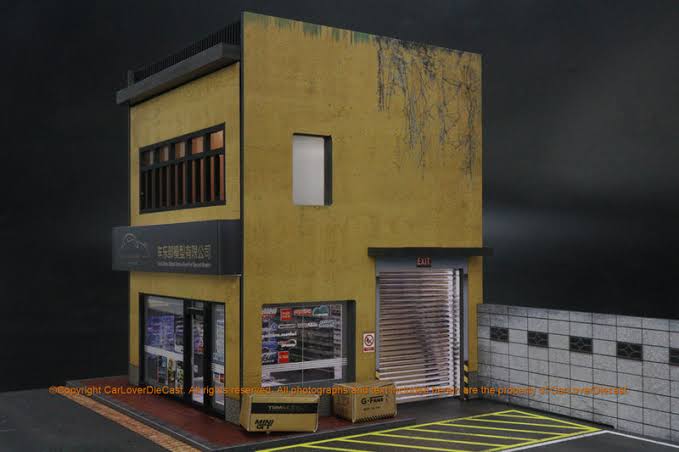 (Preorder) G-Fans Model Car Shop (car models and figures NOT included)