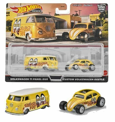 Hot Wheels Premium Car Culture twin pack Volkswagon Mooneyes