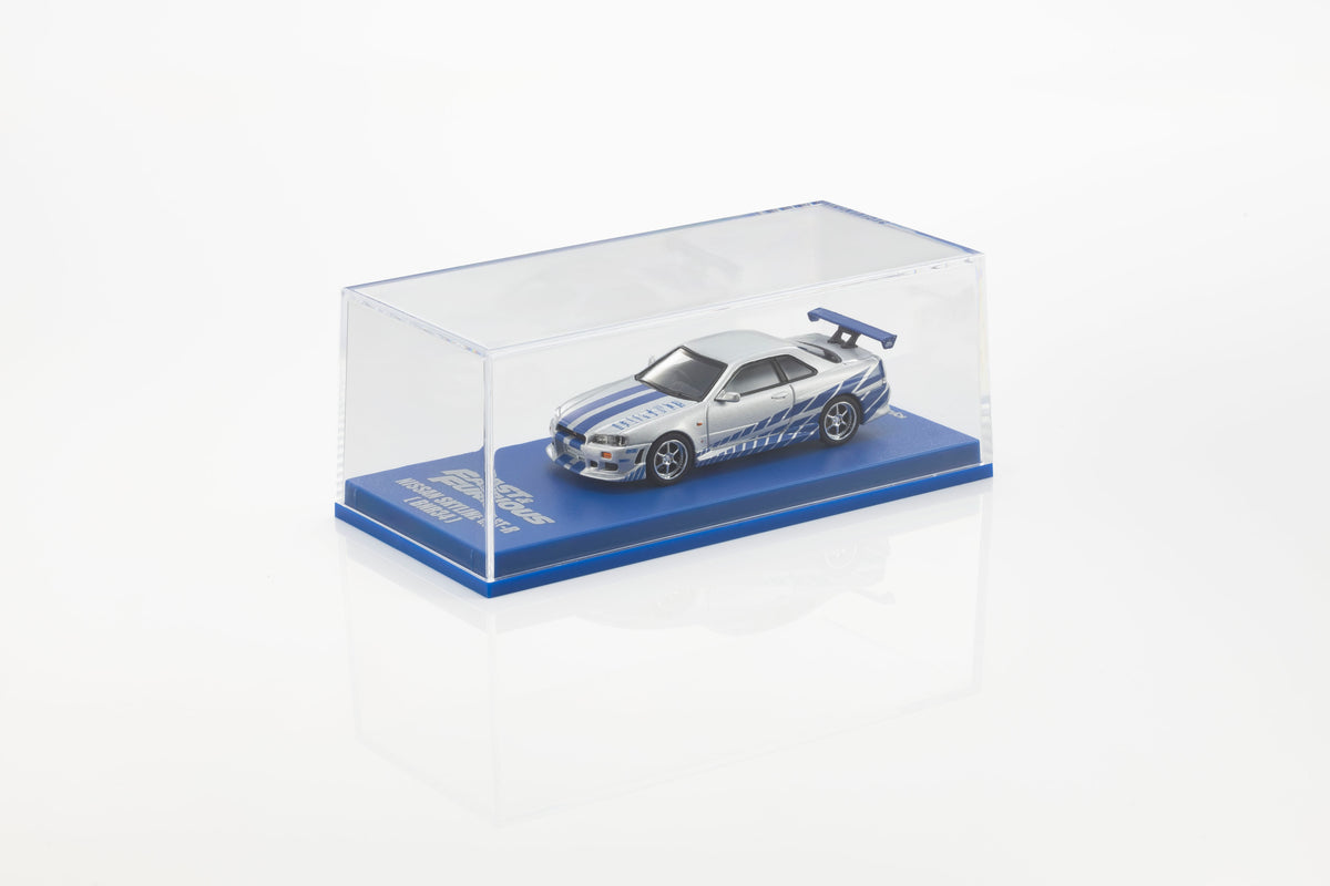 (Preorder) Kyosho 1:64 Nissan Skyline GT-R (R34) Fast & Furious with LED