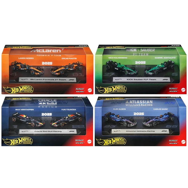 (Preorder) Hot Wheels Formula 1 2026 Mix 2B Vehicle 2-Pack Case of 4