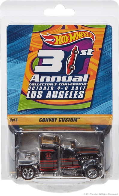 Hot Wheels 31st Annual Collectors convention Convoy Custom