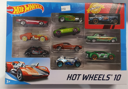 Hot Wheels 10 Pack (The Hot  Legend '55 Gasser)