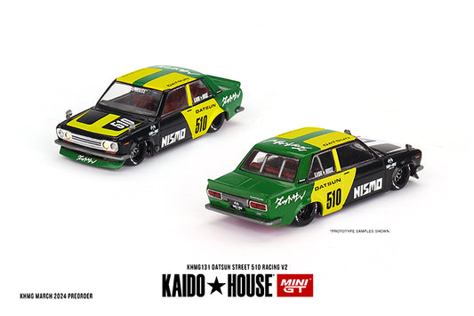 Kaido House x Mini GT 1:64 Datsun Street 510 Racing V2