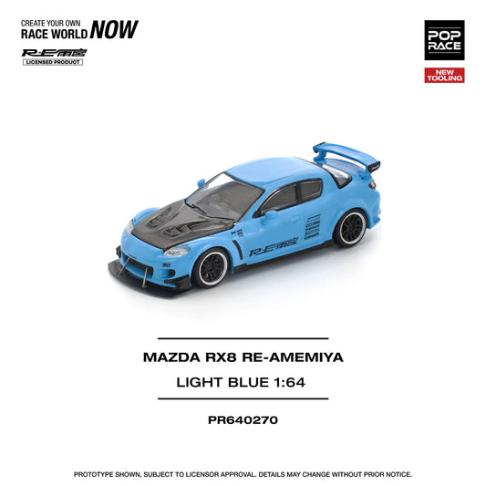 Pop Race 1:64  Mazda RX8 Re-Amemiya PR64-270