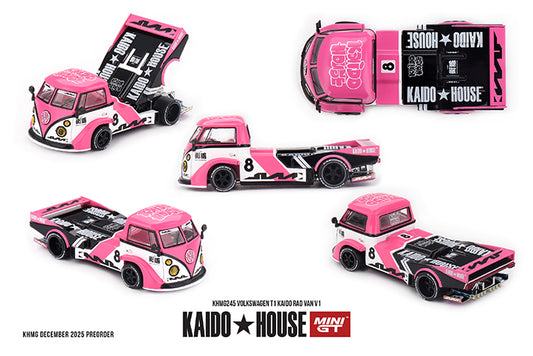 (Preorder) Kaido House x Mini GT 1:64 VOLKSWAGEN T1 KAIDO RAD VAN V1 - KHMG245