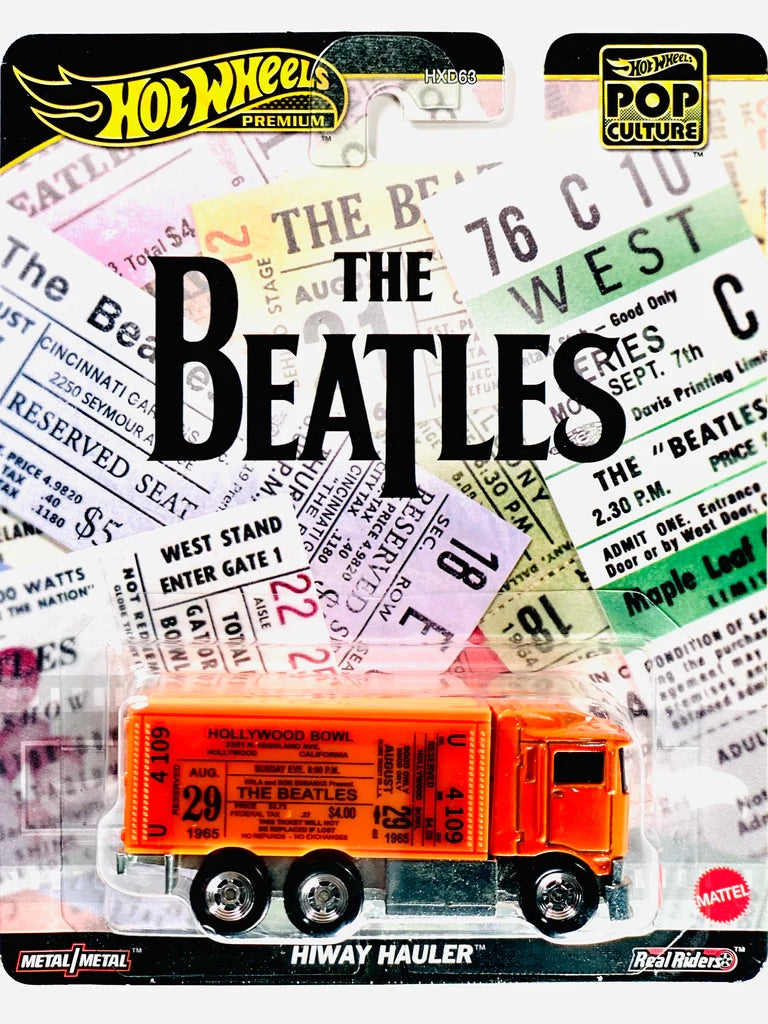 Hot Wheels Pop Culture B Case 'The Beatles' Hiway Hauler
