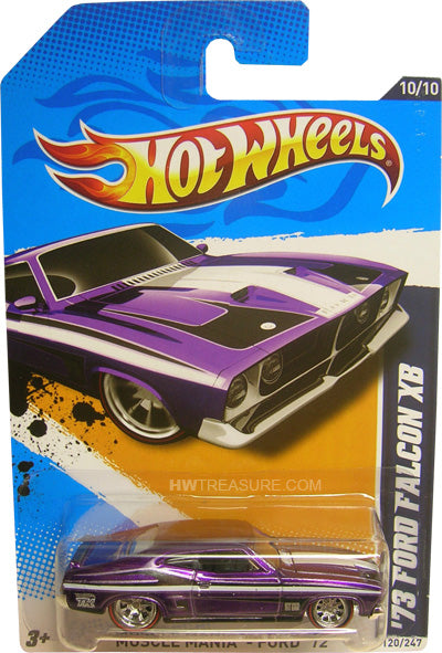 Hot Wheels '73 Ford Falcon XB Muscle Mania - Ford '12 - Super Treasure Hunt